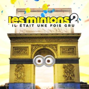 Les Minions prennent d’assaut l’Arc de Triomphe