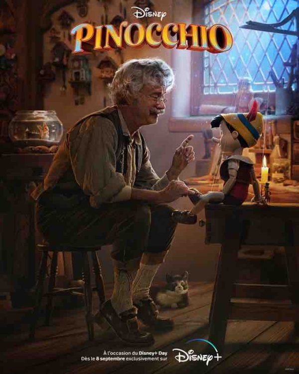 Disney+ : le nouveau film original «PINOCCHIO» de Robert Zemeckis dès le 8 septembre