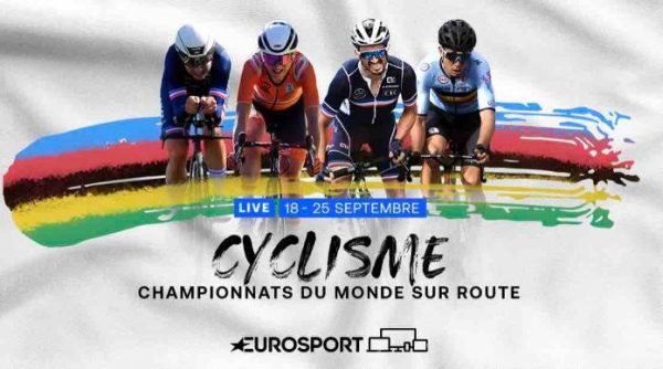 Eurosport : l’intégralité des Championnats du monde sur route du 18 au 25 septembre
