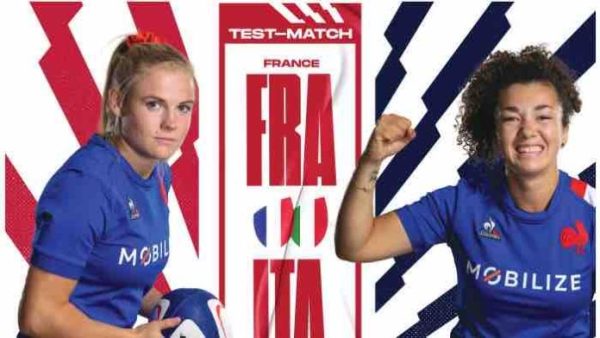 France 4 / rugby féminin : test-matchs France vs Italie les 3 et 9 septembre à 17h50