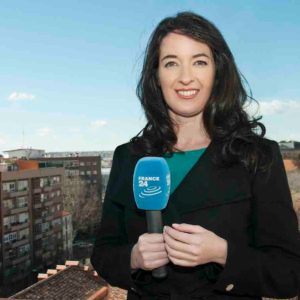 La correspondante de France 24, Sarah Morris, désignée «meilleure correspondante de la presse étrangère en Espagne»