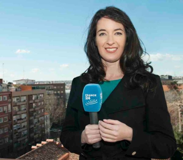 La correspondante de France 24, Sarah Morris, désignée «meilleure correspondante de la presse étrangère en Espagne»