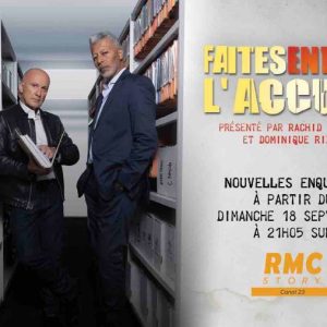 RMC Story : «Faites entrer l’accusé», nouvelles enquêtes dès le 18 septembre à 21h05