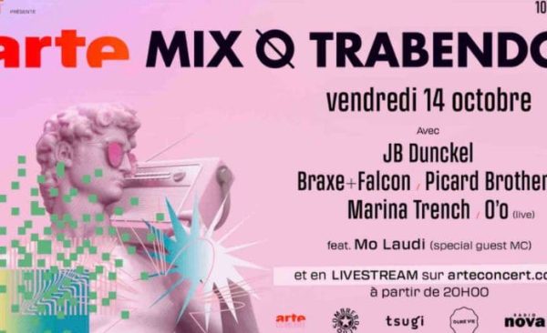 ARTE Mix o Trabendo fête ses 10 ans vendredi 14 octobre à 20h00 au Trabendo et sur ARTE Concert