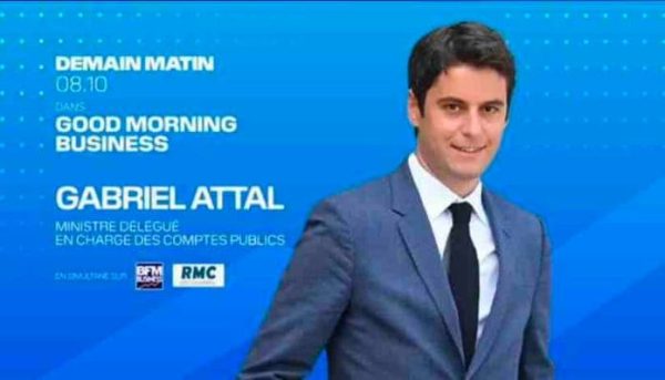 RMC/ RMC Story : Gabriel Attal face aux «Grandes Gueules» ce mercredi 28 septembre