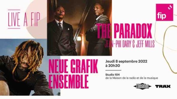 Fip : concert «Live à Fip» avec Jeff Mills (The Paradox) le jeudi 8 septembre à 20h30 au Studio 104 de Radio France
