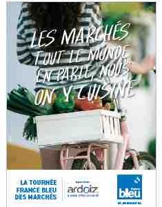 France Bleu lance la 2ème édition de la Tournée des Marchés le 24 septembre