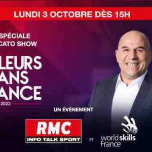 RMC : «Le Super Moscato Show» en direct de la finale du concours des Meilleurs Artisans de France le 3 octobre au Salon BATIMAT