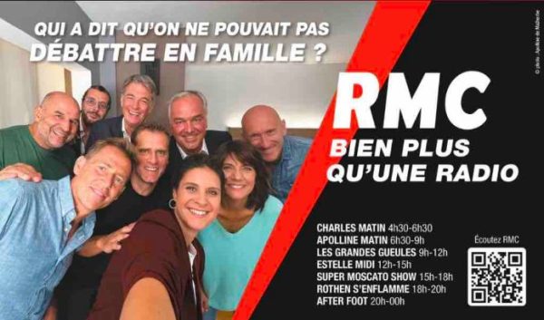 RMC lance sa nouvelle campagne de rentrée «La Famille RMC»
