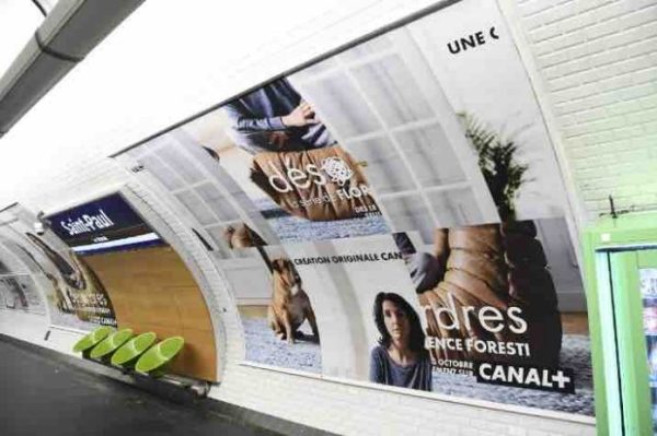 BETC et CANAL+ mettent le «DOSÉRDERS» dans le métro parisien