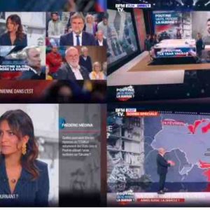 BFMTV : 409.000 téléspectateurs en moyenne mercredi devant la soirée spéciale «Poutine va-t-il perdre la guerre ?»