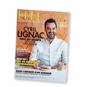 CMI France lance «Chefs», son 1er hors-série «ELLE à table»
