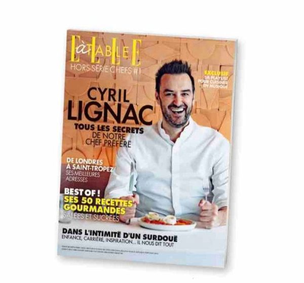 CMI France lance «Chefs», son 1er hors-série «ELLE à table»