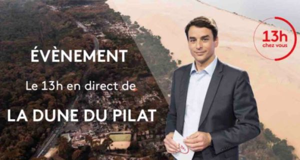 France 2 : édition spéciale du journal de 13H en direct de La Teste de-Buch en Gironde ce vendredi 7 octobre