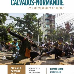La couverture photo AFP de l’Ukraine au Prix Bayeux Calvados-Normandie des correspondants de guerre
