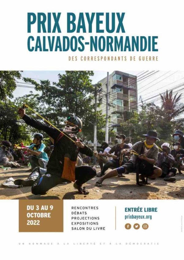 La couverture photo AFP de l’Ukraine au Prix Bayeux Calvados-Normandie des correspondants de guerre