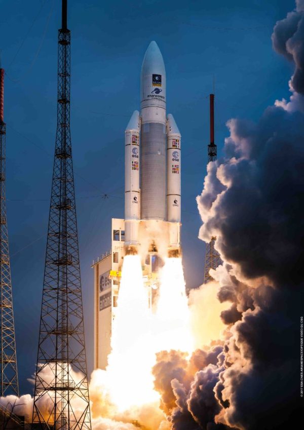Arianespace signe un contrat avec la Commission européenne pour le lancement de cinq satellites d’observation européens