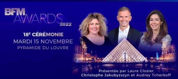 BFM Business : 18ème édition des «BFM Awards» le 15 novembre