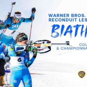 Warner Bros. Discovery prolonge son accord de diffusion des compétitions internationales de biathlon