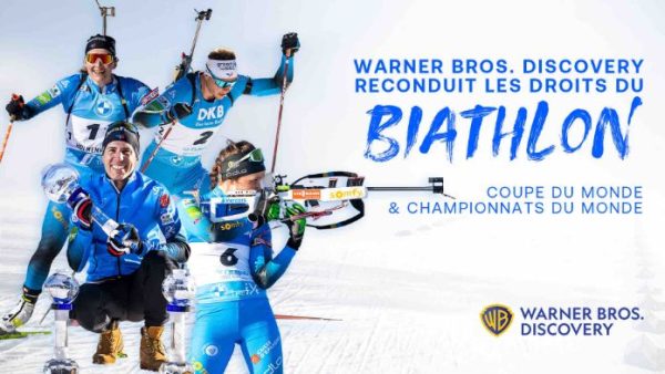 Warner Bros. Discovery prolonge son accord de diffusion des compétitions internationales de biathlon