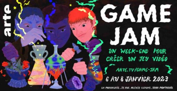 ARTE : un numéro spécial du magazine «Jour de play» à l’occasion du week-end de création collaborative de jeux vidéo organisé du 6 au 8 janvier 2023