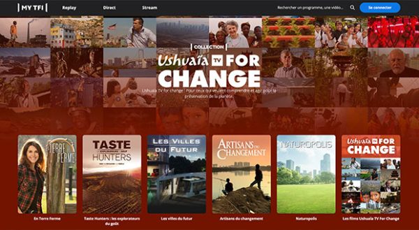 Le Groupe TF1 lance Ushuaïa TV For Change
