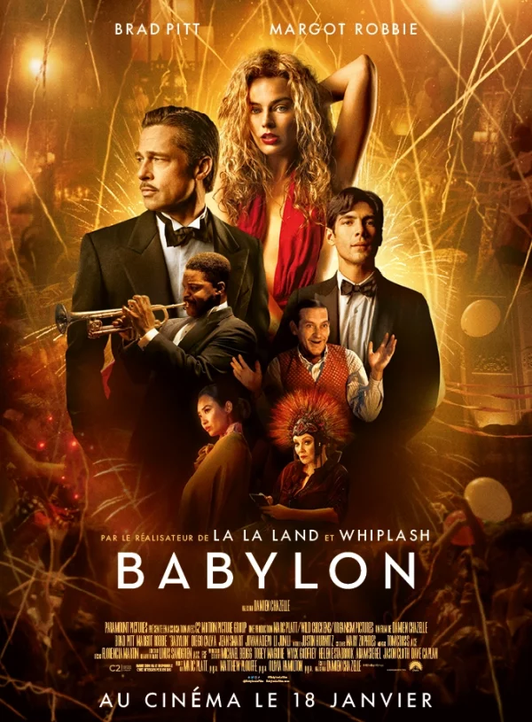 Damien Chazelle de retour avec «Babylon», un film tout en démesure 