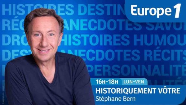 Europe 1 : pour la 500ème d’«Historiquement Vôtre», Stéphane Bern s’installe au château de Versailles lundi 9 janvier dès 16h00