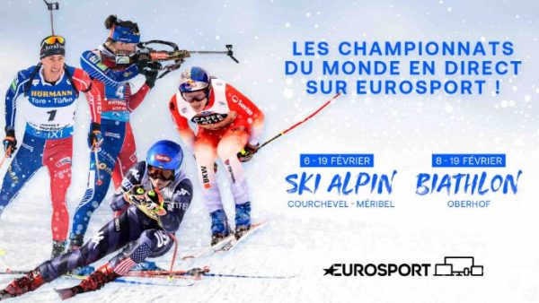 Eurosport : les Championnats du monde de ski alpin et de biathlon à l’honneur en février