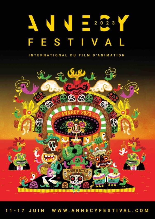Le Festival d’Annecy dévoile son affiche 2023