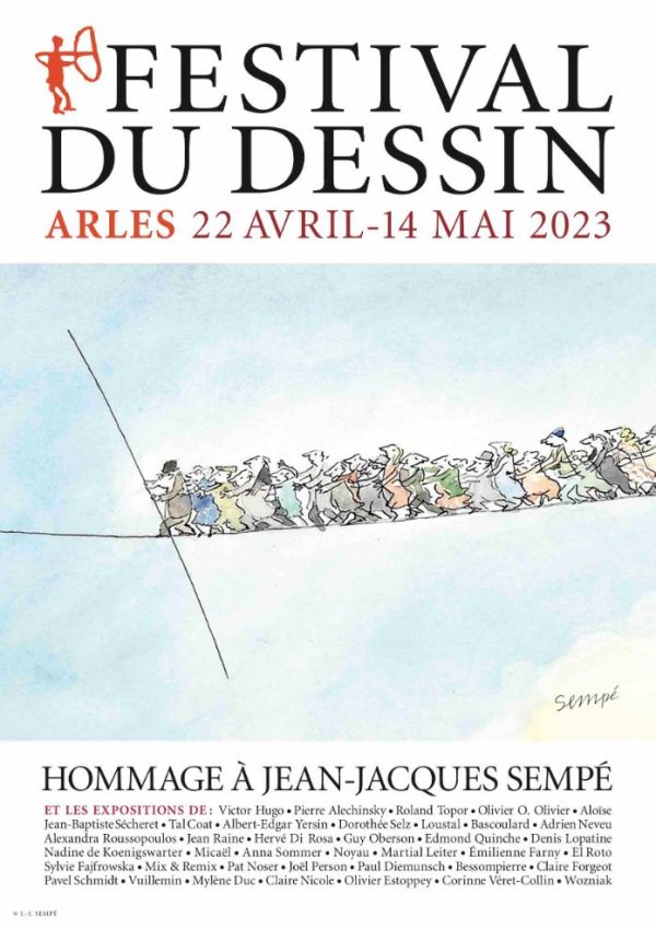 Le Festival du Dessin 1ère édition à Arles du 22 avril au 14 mai 2023