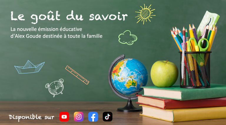 Alex Goude et les profs de Lumni reviennent sur internet avec la nouvelle émission éducative «Le Goût du Savoir»