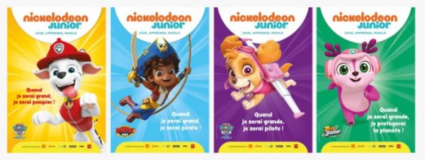 NICKELODEON JUNIOR lance une campagne publicitaire