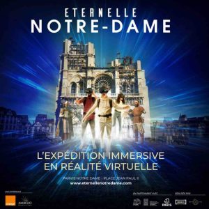 Orange, Amaclio Productions et la Ville de Paris lancent l’expédition immersive en VR «Eternelle Notre-Dame» sous le parvis de la cathédrale Notre-Dame de Paris