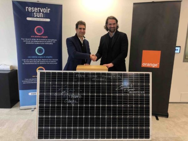 Orange annonce la signature d’un protocole d’accord avec Reservoir Sun