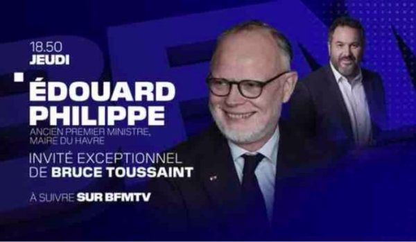 BFMTV : Édouard Philippe invité de Bruce Toussaint ce 2 février