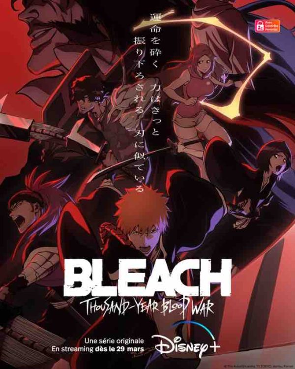 L’intégralité du dessin-animé japonais culte «Bleach» et sa suite «Bleach : Thousand-Year Blood War» arrivent sur Disney+
