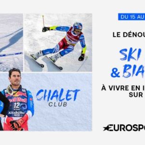 Eurosport : le dénouement des Coupes du monde de ski alpin et de biathlon en direct dès mercredi