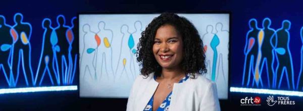 Murielle Rousselin, nouvelle présentatrice de l’émission «Tous Frères» produite par le CFRT
