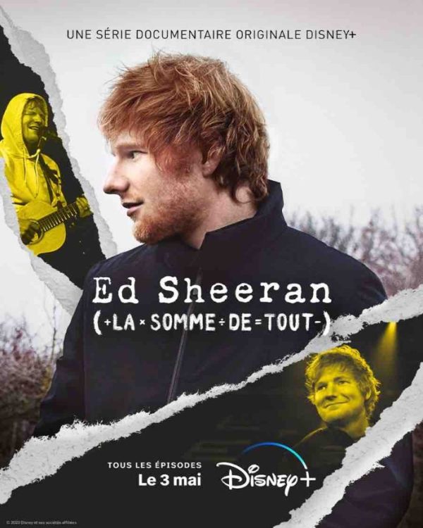 Disney+ : la série originale Disney+ «Ed Sheeran : la somme de tout» de Fulwell 73 dès le 3 mai sur la plateforme