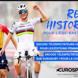 Eurosport/ cyclisme : record historique pour Liège-Bastogne-Liège dimanche