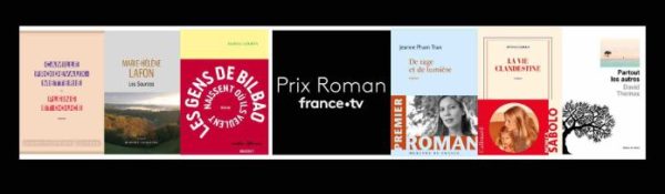 France Télévisions: les ouvrages en lice pour le Prix Essai et le Prix Roman France Télévisions 2023