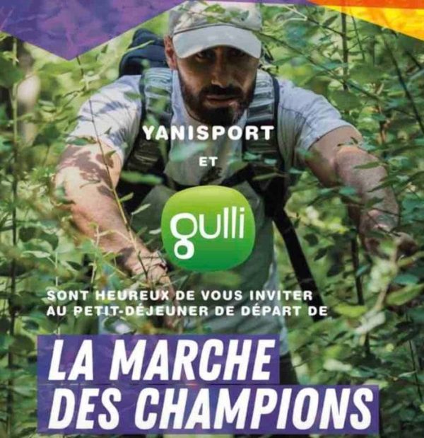 Gulli partenaire exclusif du défi sportif et solidaire «La Marche des Champions» avec YaniSport