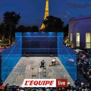 L’Équipe acquiert un nouveau droit avec la diffusion sur L’Equipe live des Internationaux de France de Squash