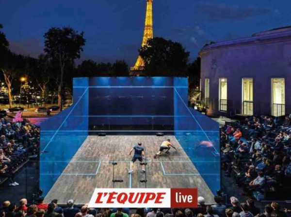 L’Équipe acquiert un nouveau droit avec la diffusion sur L’Equipe live des Internationaux de France de Squash
