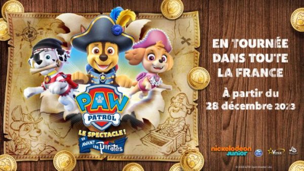 NICKELODEON/ VStar Entertainment/ Los Production : «La Pat’ Patrouille» repart en tournée dans toute la France avec un nouveau spectacle