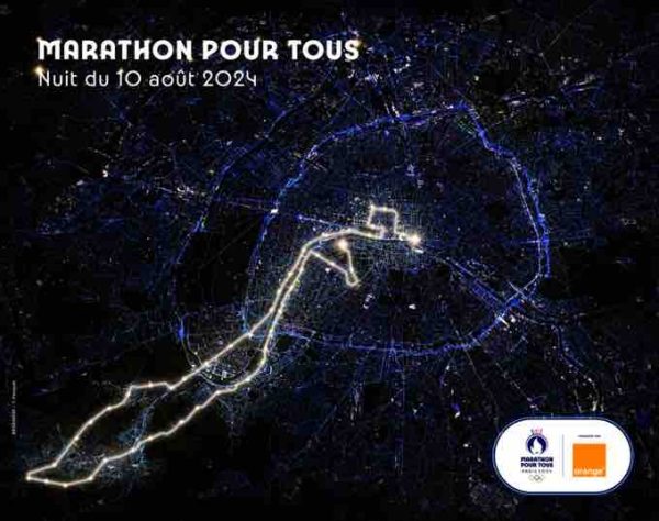 Orange et Paris 2024 s’associent pour organiser l’Orange Night Run le 17 juin