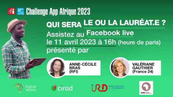 «RFI - France 24 Challenge App Afrique»: émission spéciale mardi 11 avril à 16h00