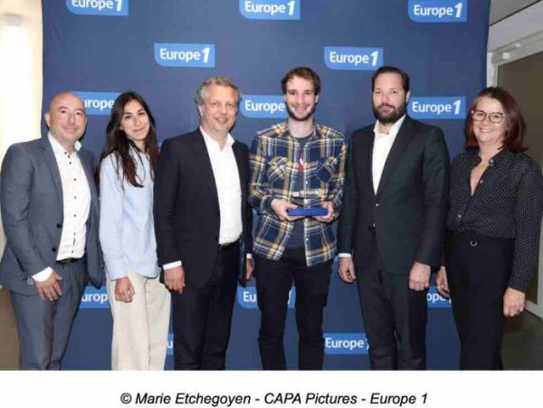 Europe 1 : Antoine Bienvault, lauréat de la Bourse Lauga-Delmas 2023