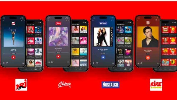 NRJ GROUP : lancement de nouvelles applications mobiles de ses quatre marques radio